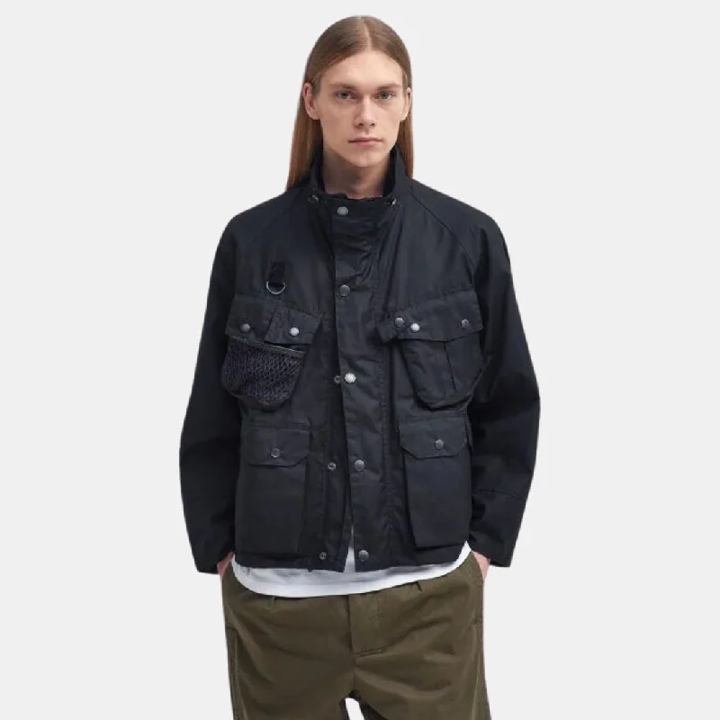 Dressing Tips Modified Dryfly Waxed Jacket (Classic Black)