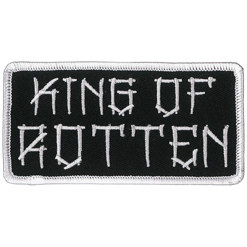 Celebrity Picks Hot Leathers PPL9859 King of Rotten 4"x2" Patch