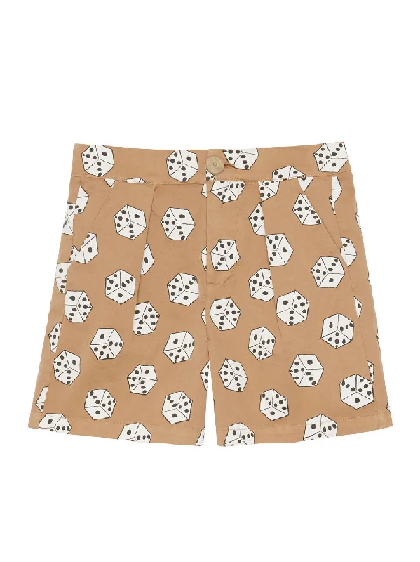 Fashion Concept Dice Bermuda Shorts