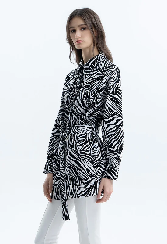 Floral Prints Classic Printed Jacket