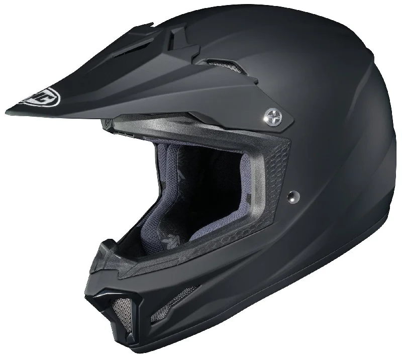 High Street Series HJC CL-XY 2 Youth Matte Black Motocross Helmet