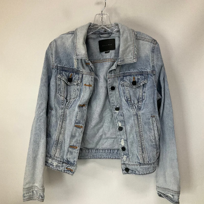Personalized Wear Jacket Denim By Blanknyc In Blue, Size: M
