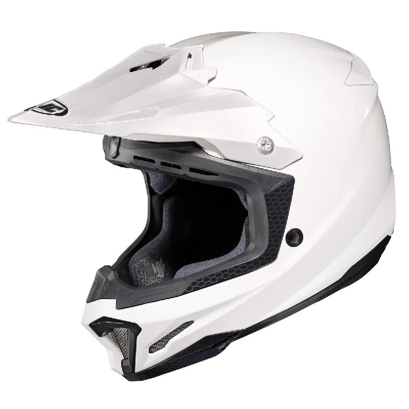 European Plan HJC CL-X7 White Snowmobile/Motocross Helmet