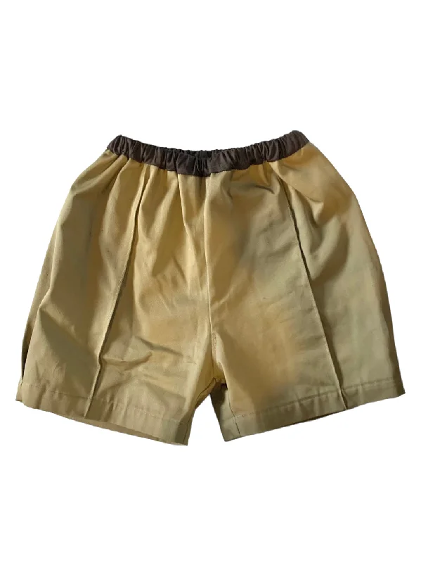 Soft Comfort Beige Half Pants