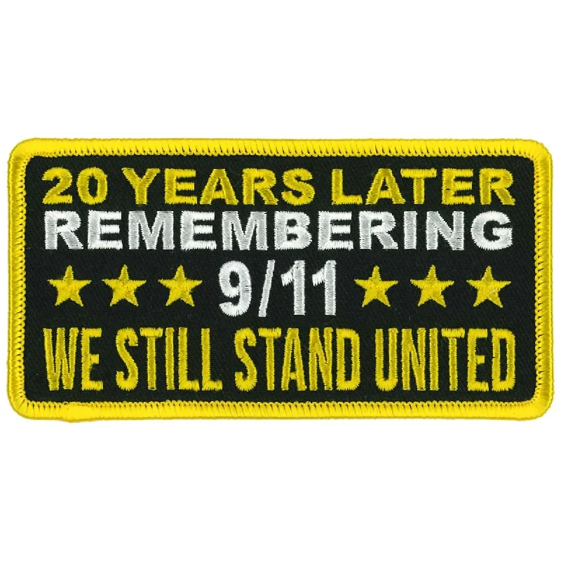 Casual Chic Looks Hot Leathers PPL9881 9-11 Still United 4.5" Patch