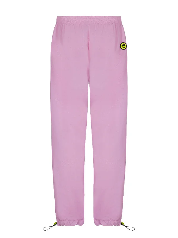 Modern Chic Pink Lavender Nylon Pants