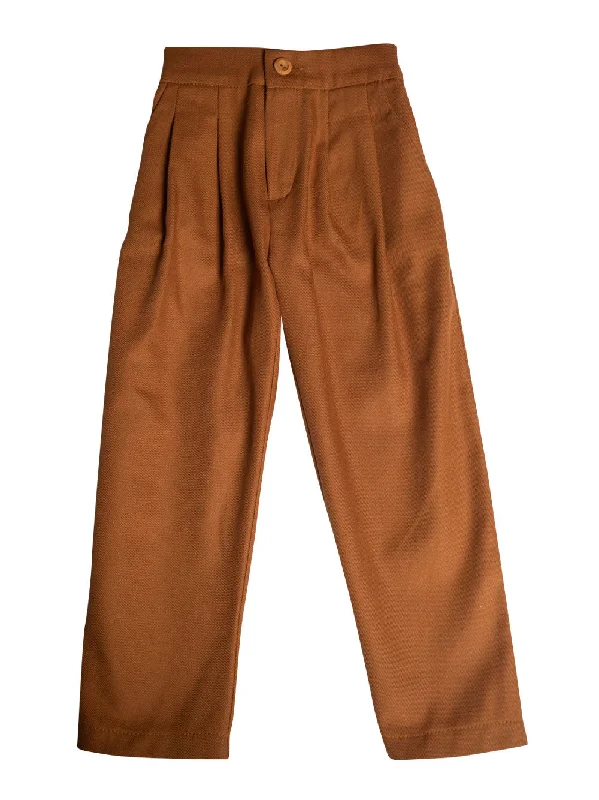 Autumn Selection Toffee Twill Pants