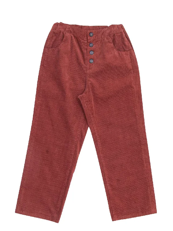 High-end Design Erodium Rust Trousers