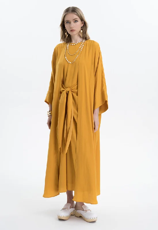 Fresh And Natural Solid Maxi Abaya