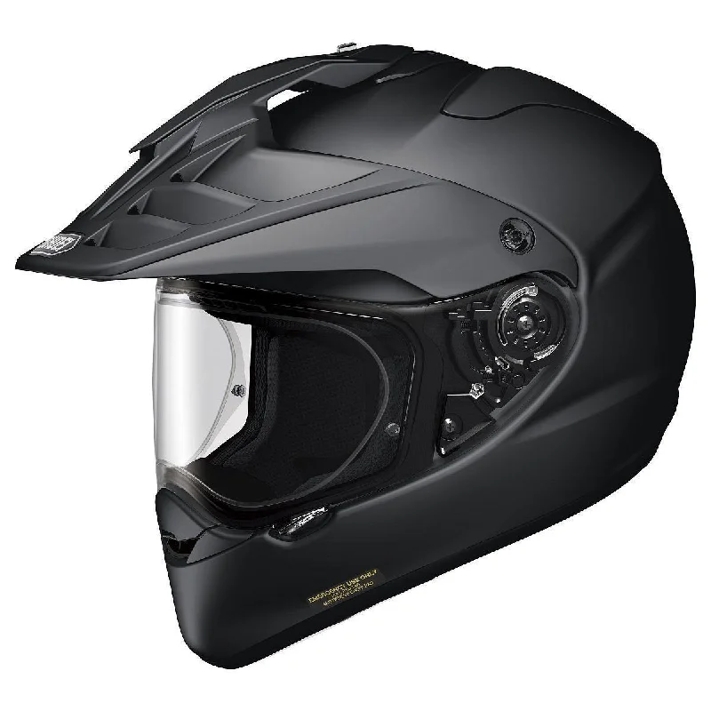 Elegant Wear Shoei Hornet X2 Matte Black Dual Sport Helmet