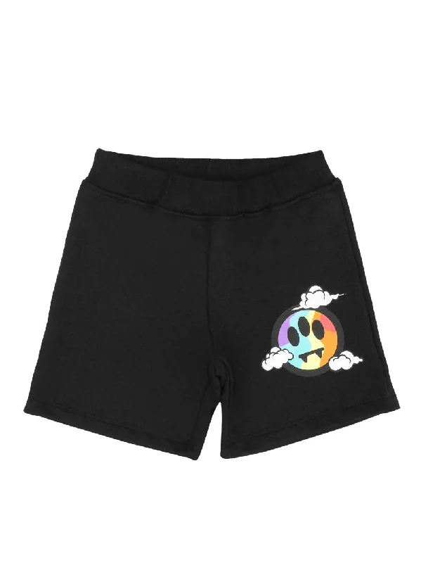 Exquisite Design Cloud Print Sweatshorts