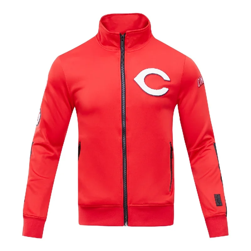 Luxury Fashion MLB CINCINNATI REDS CLASSIC MEN'S TRACK JACKET (RED)