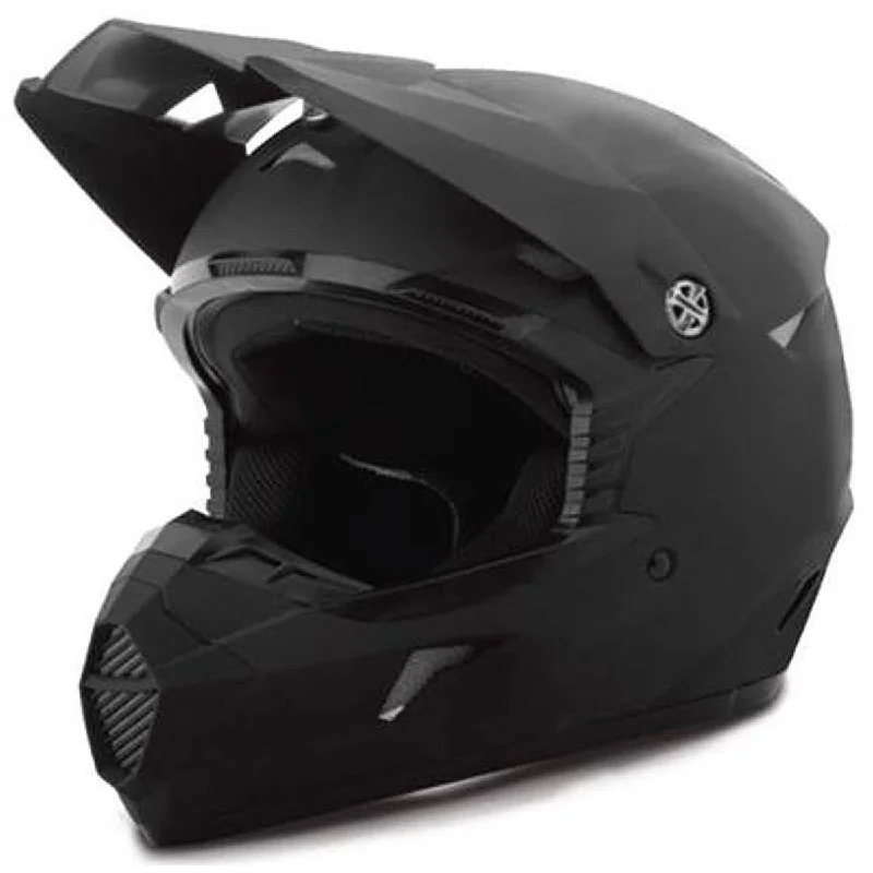 Girl Style GMax MX46 Uncle Matte Black Youth Motocross Helmet