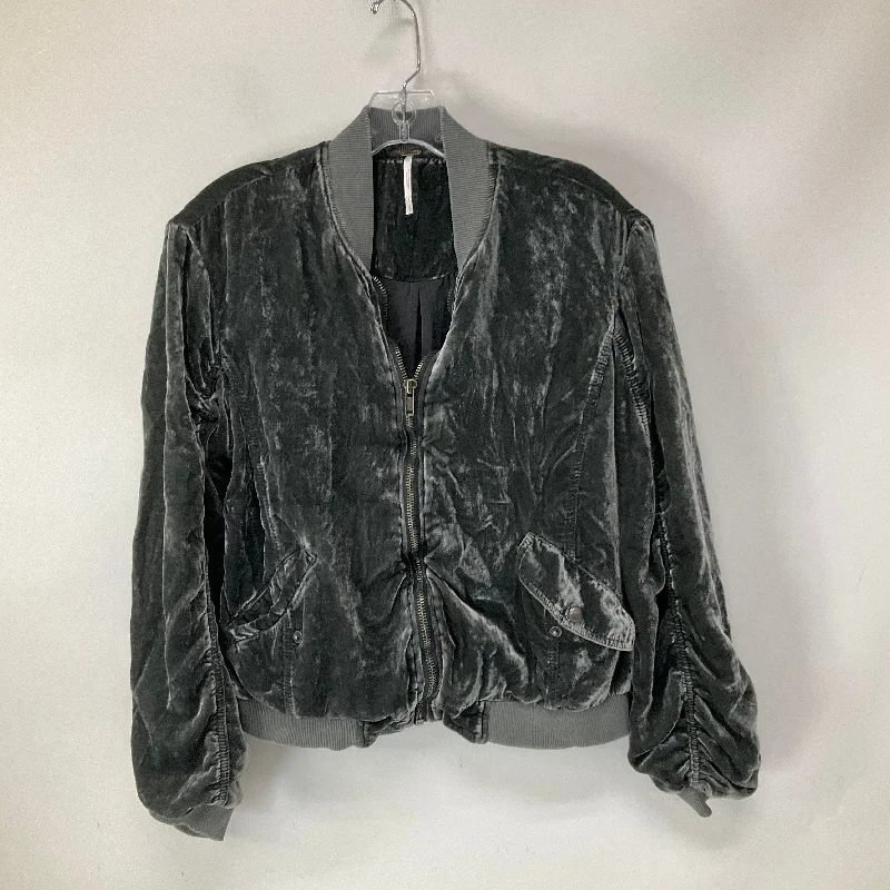 Luxury Classic Grey Jacket Other Free People, Size S