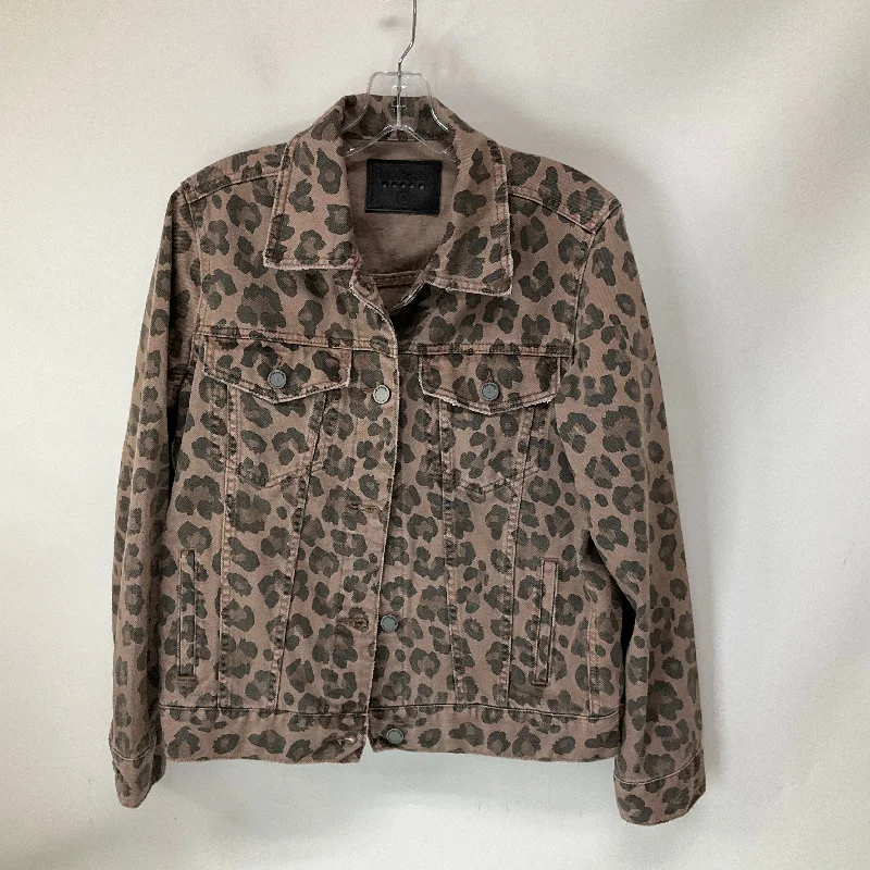 Fashion Design Jacket Denim By Blanknyc In Animal Print, Size: S