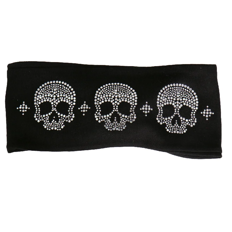 Free Design Hot Leathers RWC1002 Original Skulls Bling Headwrap