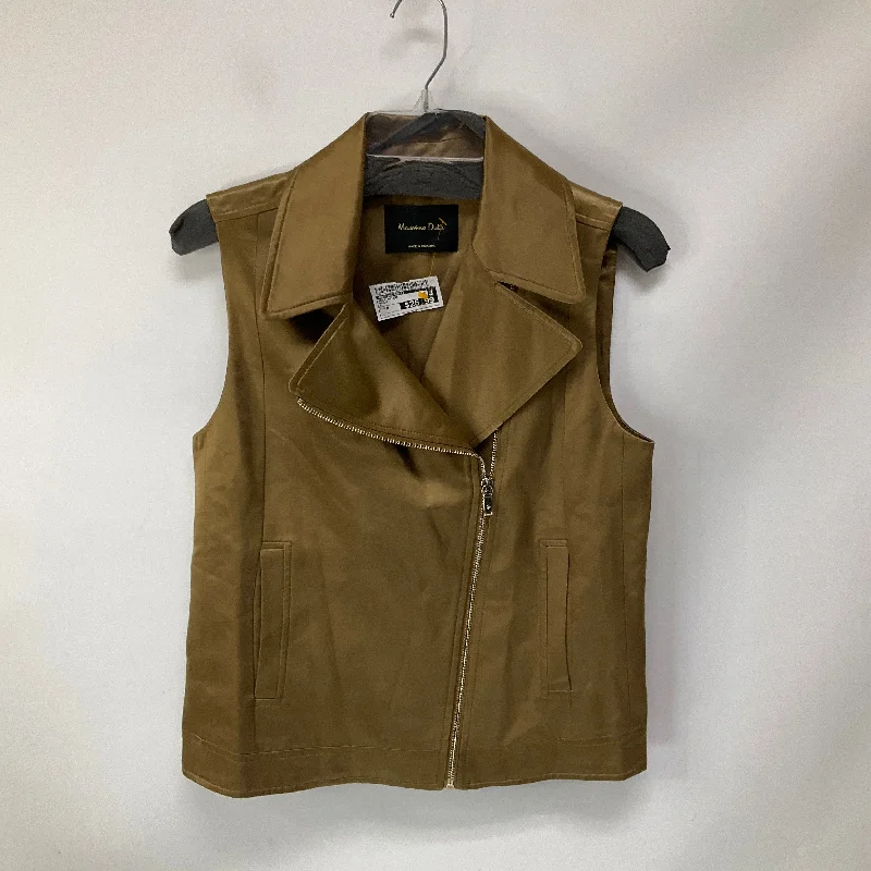 Spring Fashion Vest Other By Massimo Dutti In Brown, Size: M