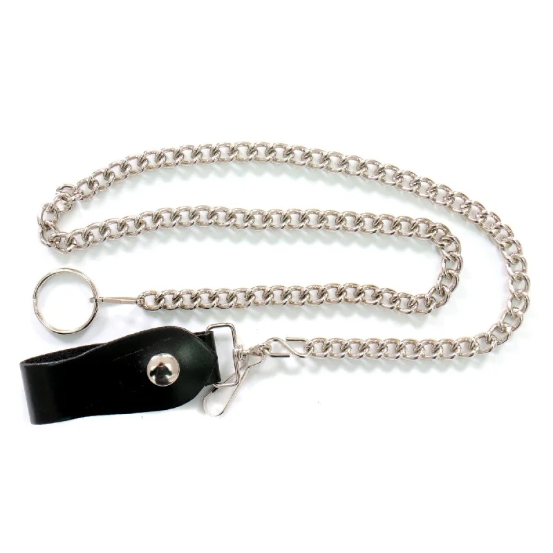 Knitted Design Hot Leathers CWA1042 30" Wallet Chain with Key Ring