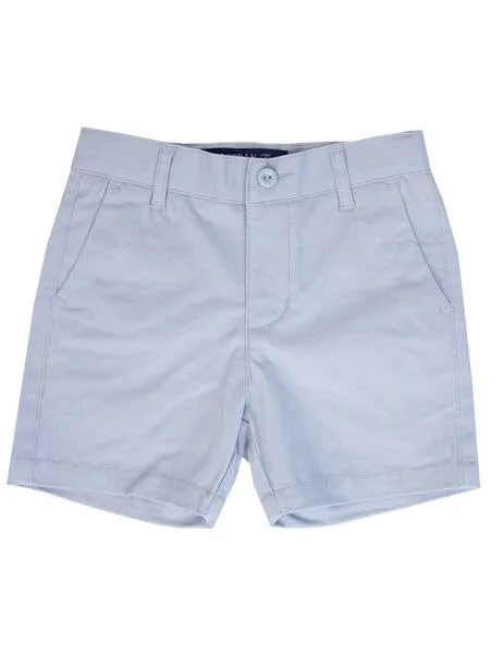 Relaxed Fit Patriot Club Short in Light Blue