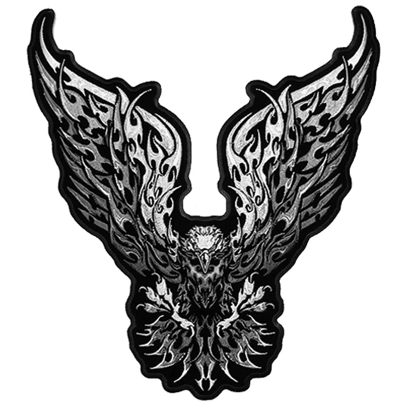 Economic Outlook Hot Leathers PPA5177 Tribal Eagle 11" x 12" Patch