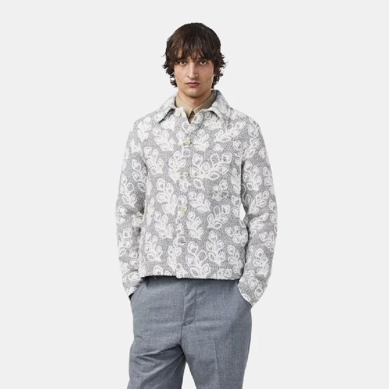 High-quality Design Rahim 5247 Jacquard Jacket (Black Melange)