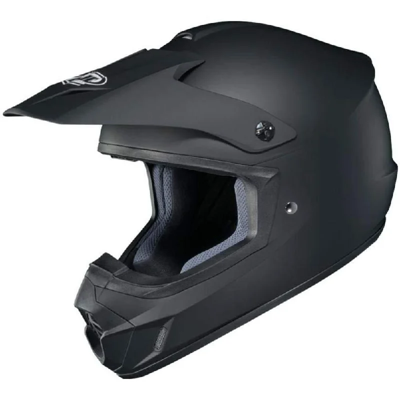 Comfortable Wear HJC CS-MX II Matte Black Motocross Helmet