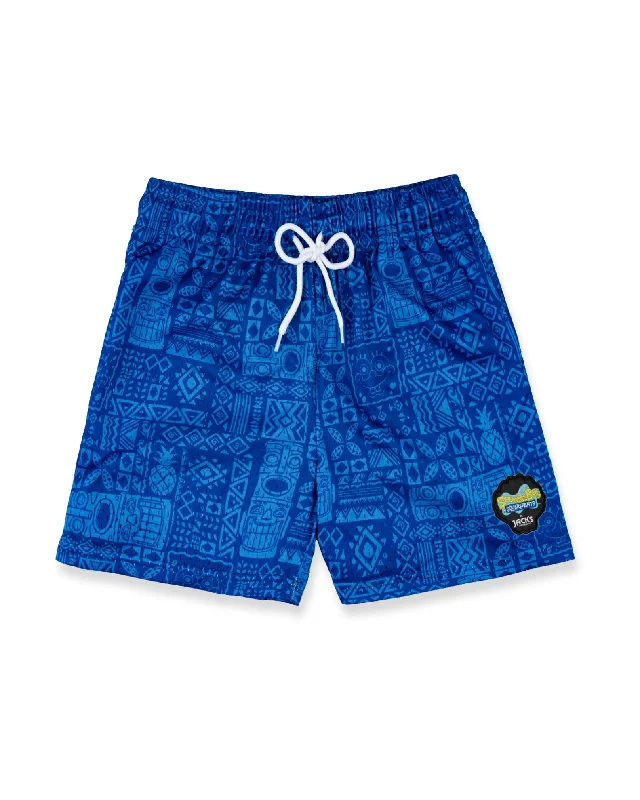 Fashion Comfort SpongeBob Squarepants x Jack's "Tonga" Boy's Mesh Shorts