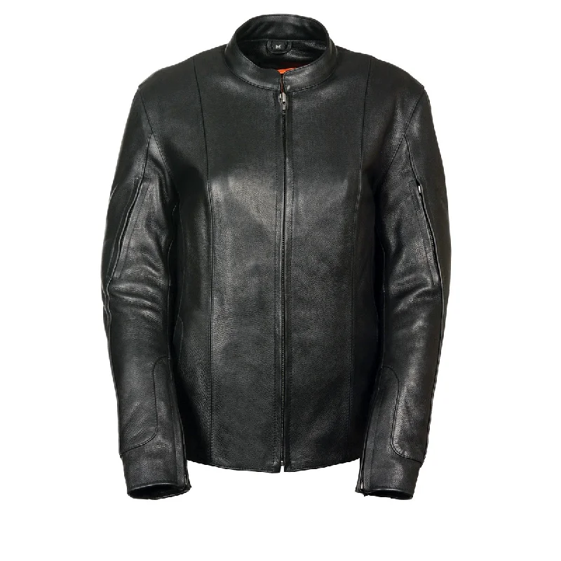 Versatile Wear Milwaukee Leather MLL2520 Ladies Racer Black Leather Motorcycle Jacket Versatile Wear Milwaukee Leather MLL2520 Ladies Racer Black Leather Motorcycle Jacket