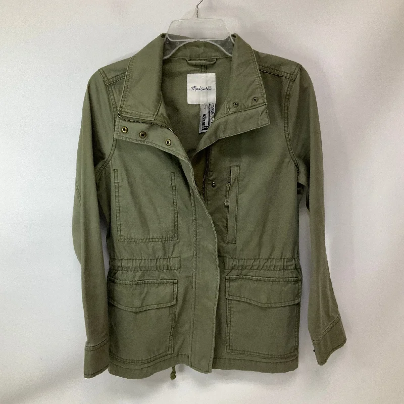 Elegant And Simple Jacket Utility By Madewell In Green, Size: S