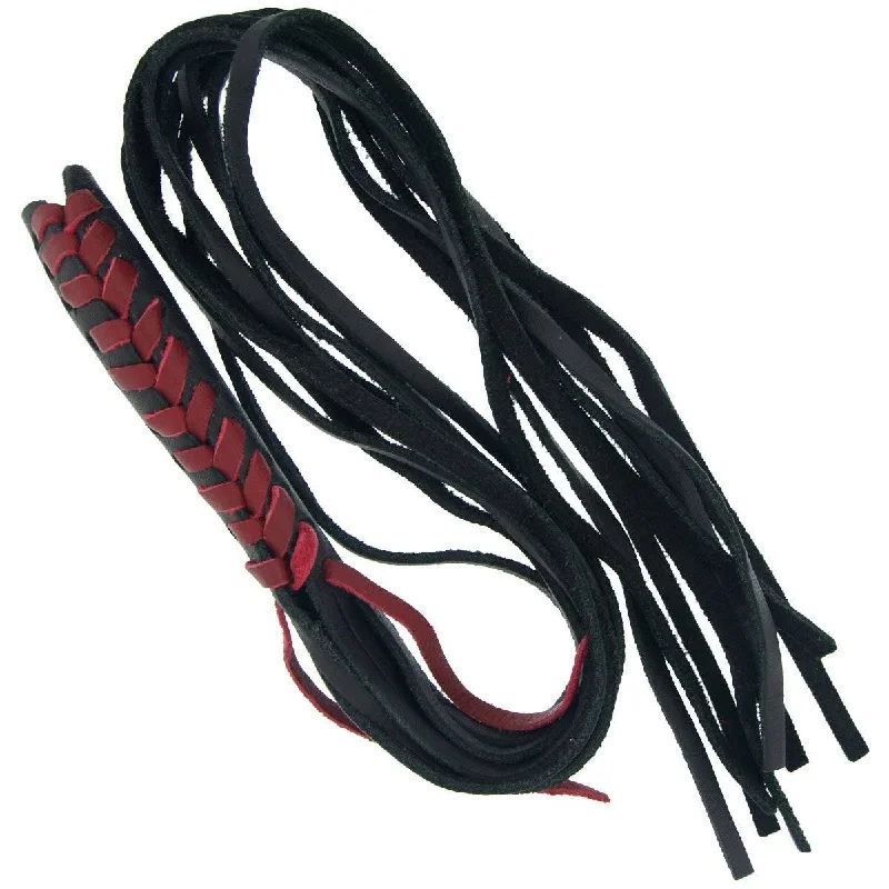 Casual Elegance Hot Leathers CCA1012 Cover Lever with Fringe 20” Red
