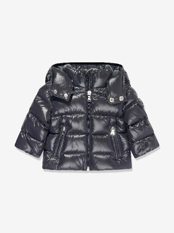 Sports And Leisure Moncler Enfant Baby Boys Down Padded New Maya Jacket in Navy