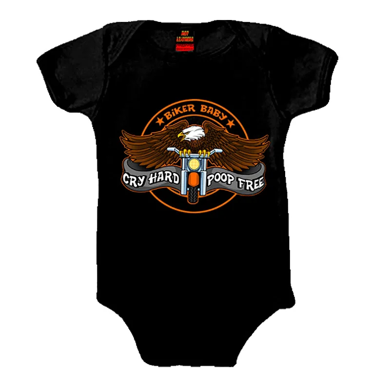 Denim Design Hot Leathers GYS1016 Cry Hard Kids Bodysuit
