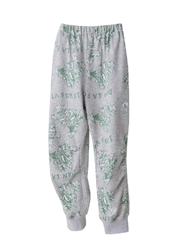 Classic Style Dans La Forêt Grey Sweatpants
