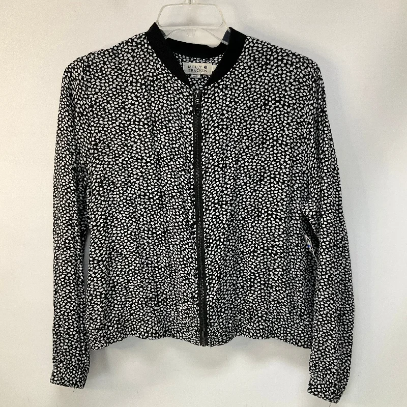 Soft Tops Jacket Other By Molly Bracken In Black & White, Size: L