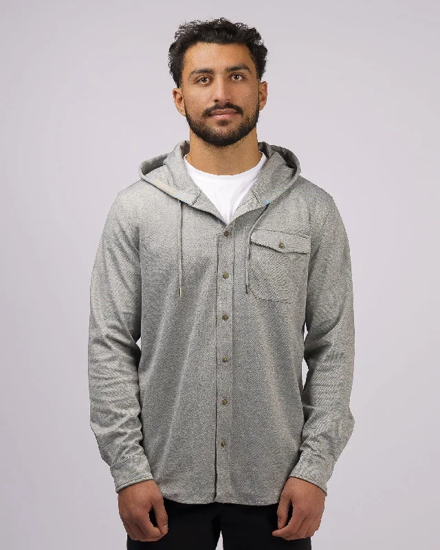Easygoing Fashion Parson Hooded Flannel