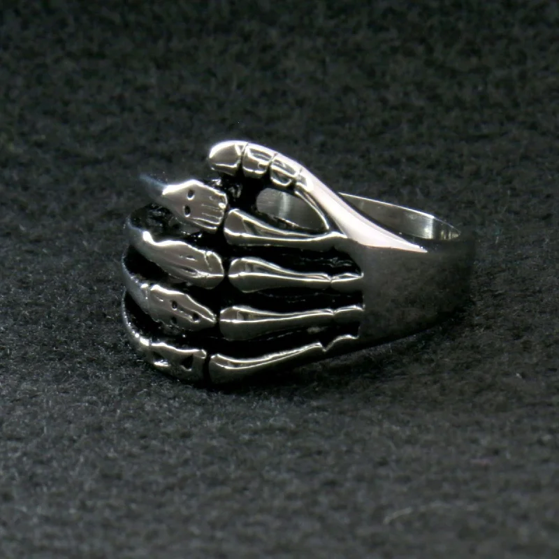 Easy Chic Wear Hot Leathers JWR2109 Men's Skeleton Hand Ring