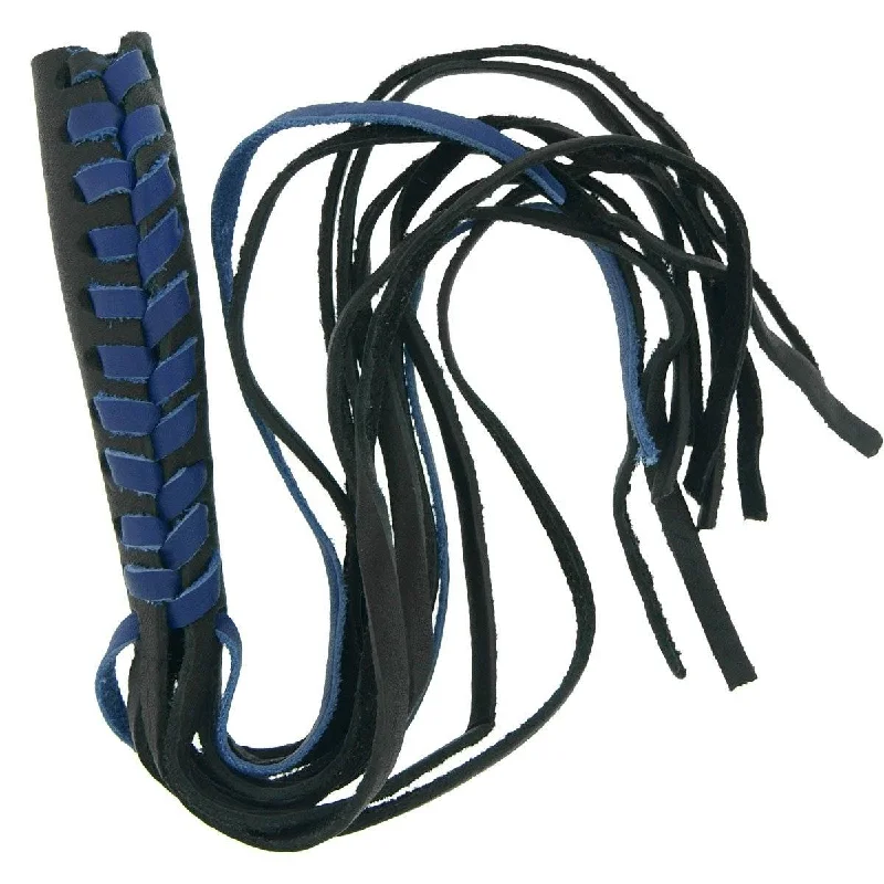 Exquisite Tailoring Hot Leathers CCA1003 Cover Lever with Fringe 12” Blue