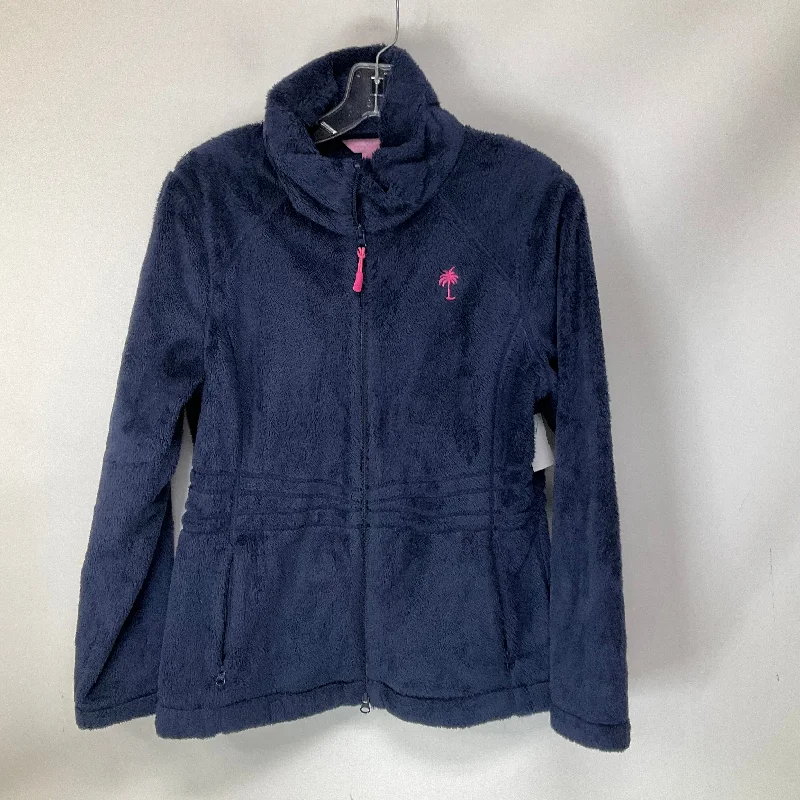 Fashion Innovation Jacket Fleece By Lilly Pulitzer In Navy, Size: 32