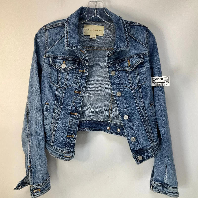 Must-have For Fashion Jacket Denim By Pilcro In Blue Denim, Size: Xs