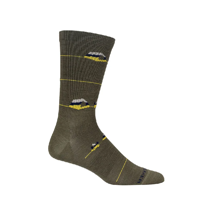 Soft Textures Icebreaker Lifestyle Ultralight Crew Backcountry Camp Socks Men