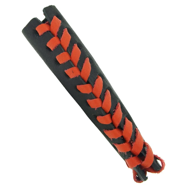 Modern Comfort Hot Leathers CCA1016 Lace-Up Black and Orange Motorcycle Clutch Cover Modern Comfort Hot Leathers CCA1016 Lace-Up Black and Orange Motorcycle Clutch Cover