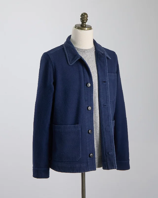 Street Fashion Plush Garment Washed Wool 'Elasi' Jacket