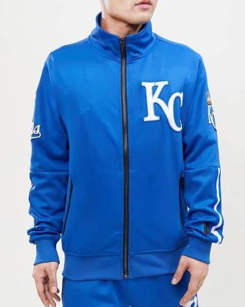 Relaxed Dresses MLB KANSAS CITY ROYALS CLASSIC MEN'S TRACK JACKET (ROYAL BLUE)