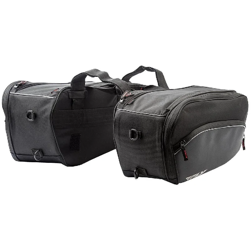Soft Comfort Wear Fly Racing Black Saddlebags