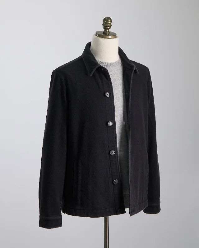 Cozy Fashions Plush Garment Washed Wool 'Gug' Jacket