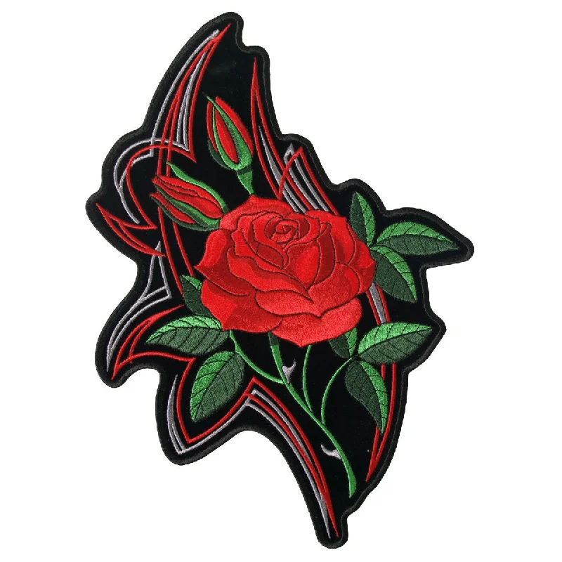 Street Fashion Hot Leathers PPA6260 Mirror Rose 4" x 5" Patch