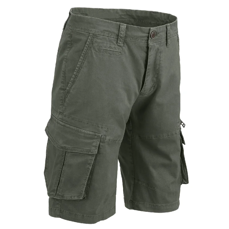 Light And Breathable Cargo Shorts light green