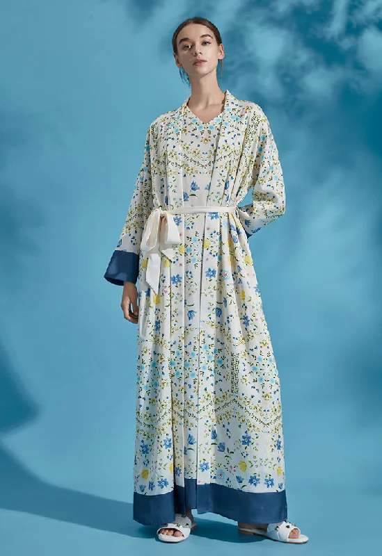 Knowledge And Elegance All Over Floral Print Jacket
