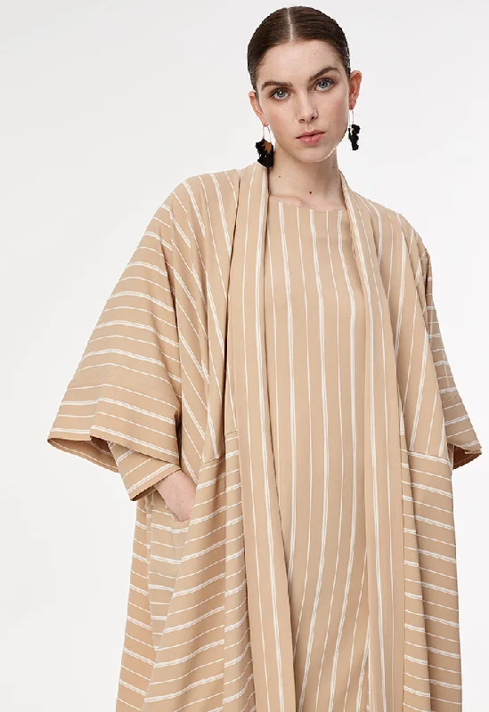 American Style Open Front Abaya