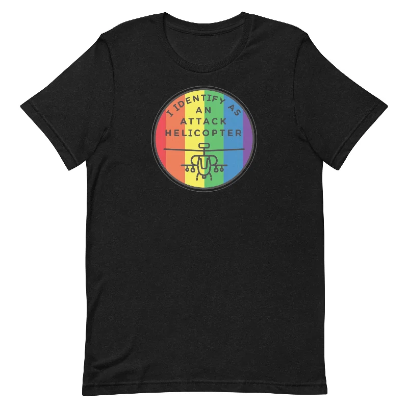 High Street Design I Identify As An Attack Helicopter T-Shirt